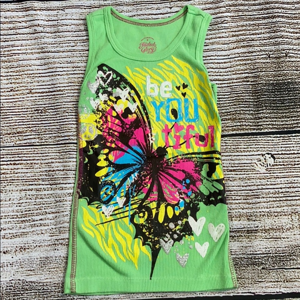 Girls Faded Glory Tank Top